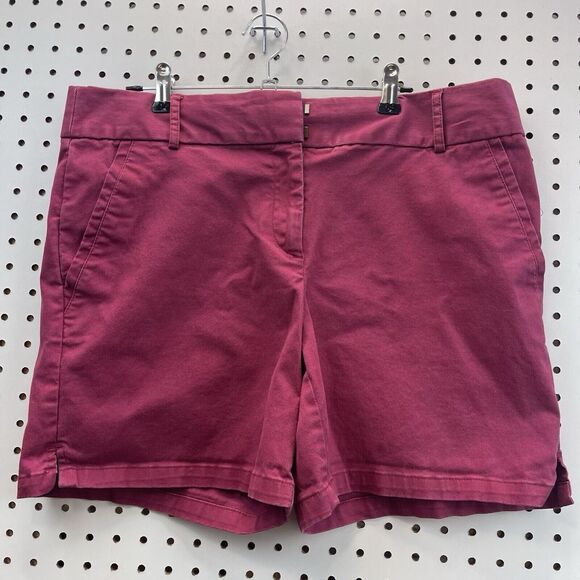 Ann Taylor Pants - Ann Taylor Loft Chino Shorts Size‎ 8 Rose/mauve Pockets Casual Summer